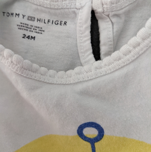 Tommy Hilfiger "Sea you at the pier" white top - Picture 2 of 2